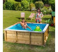 Piscine bois PISTOCHE 2x2m
