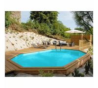 Piscine bois Safran II 6,20 x 3,95 x h1,36m