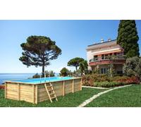 Piscine Bois Weva Rectangulaire 6m x 3m x 1.46m