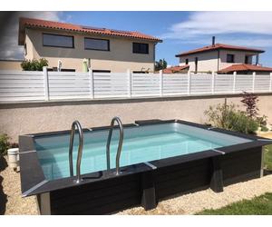 Piscine composite rectangulaire 4/3 Edline Pool : 5.76 x 4.44 x 1.20 m