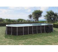 Piscine composite : ROMAGNY : Octo : 870 x 393 x 123 cm