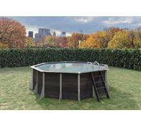 Piscine composite : TAHITOU : Octo 393 x 393 x 123 cm
