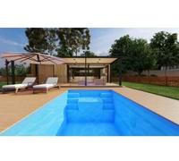 Piscine coque Olympie 5 : 3.20 x 6.20 x 1.48 m + LUXE filtration Coffre PVC