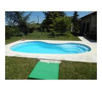 Piscine coque Pompéi 2 : 7.90 x 4.00 x 1.35/1,60 m + LUXE + Système filtration en kit