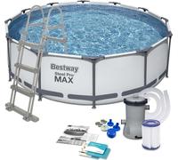 Piscine de jardin cadre 366 x 100 cm 10en1 Bestway 56418