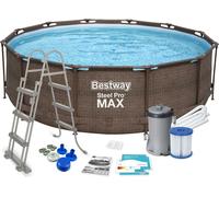 Piscine de jardin cadre 366 x 100 cm 10en1 Bestway 56709