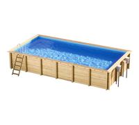 Piscine en bois Weva Procopi - BWT Pool 8 x 4 m