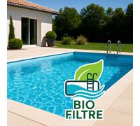 Piscine en kit Bio Filtre bloc polystyrène 6 x 3 x 1.50 m