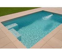 piscine en kit bloc Polystyrene 5 x 3 m avec nage à contre courant