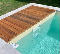 piscine en kit bloc polystyrène 6 x 3 x 1.50 m + mur filtrant