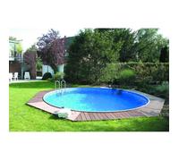 Piscine enterrée acier BELLA-Ronde 5m x 1,5m-