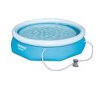 Bestway Piscine gonflable Fast Set ronde 305 x 76 cm Bleu