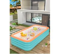 Piscine gonflable en PVC épaissi, écologique, exclusive transfrontalière, grande piscine pour adultes, piscine extérieure dom[PP120]