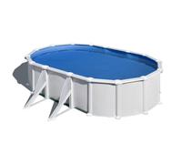Gre Piscine acier ovale Atlantis 634 x 575 x H 132 cm – Filtre à sable