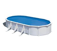 Piscine Gre acier ovale Atlantis - 730 x 375 x H 132 cm (Filtre à sable)