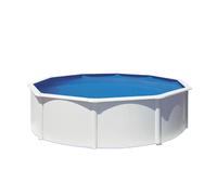 Piscine Gre acier ronde Fidji - Ø 480 x H 122 cm (Filtre à sable)