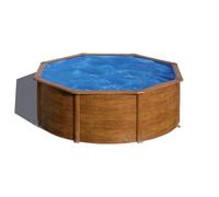 Gre Piscine Sicilia acier ronde Ø 370 x H 122 cm – Filtre à cartouche