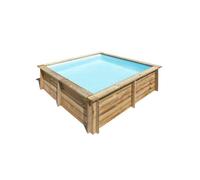 Piscine Gre bois City - 225 x 225 x H 68 cm (Filtre à cartouche)