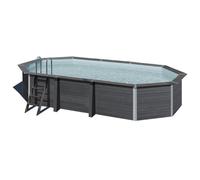 Piscine Gre composite Avantgarde - 664 x 386 x H 124 cm (Filtre à sable)