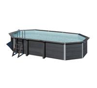 Piscine Gre composite Avantgarde Nova LED - 664 x 386 x H 124 cm (Filtre à sable)