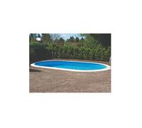 Piscine enterrée acier BELLA-Ovale 5,25m x 3,2m x 1,20m-