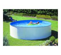 Piscine hors sol Acier Ronde Aqualux-350cm x H90cm-