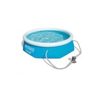Bestway Piscine gonflable Fast Set Ø 244 x 61 cm Bleue 1880 L
