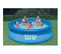Piscine hors-sol - INTEX - Easy Set - 3,05 x 0,76 m - Non gonflable - Couleur bleue