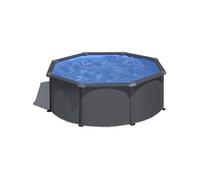 Piscine hors-sol Louko KIT300GY Ø 3,20 m anthracite
