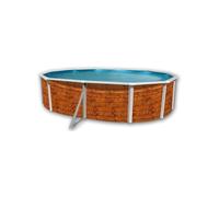 Piscine hors sol Ovale Etnica 5.50m x 3.66m H1.20m