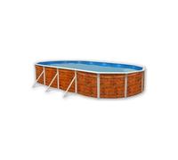 Piscine hors sol Ovale Etnica 7.30m x 3.66m H1.20m