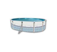 Piscine hors sol Ovale Mosaico 5.50m x 3.66m H1.20m