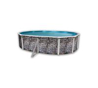 Piscine hors sol Ovale Piedra 5.50m x 3.66m H1.20m