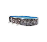 Piscine hors sol Ovale Piedra 7.30m x 3.66m H1.20m