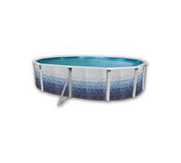 Piscine hors sol Ovale Trencadisc 5.50m x 3.66m H1.20m