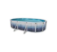 Piscine hors sol Ovale Trencadisc 6.40m x 3.66m H1.20m