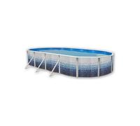 Piscine hors sol Ovale Trencadisc 7.30m x 3.66m H1.20m