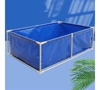 Piscine hors sol pour enfants et adultes - Cadre en métal - Valve de débit incluse - Parfaite pour s'amuser dans le jardin et la relaxation - Installation facile - Indispensable pour l'été