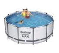 Piscine hors-sol ronde en acier Pro Max 366x122 cm Bestway 56420 Gris G