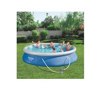 Piscine hors sol - Ronde - Fast Set - 457 x 84 cm - Avec pompe et cartouche de filtration