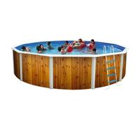 Piscine hors sol en acier ronde VETA 640 x 1.20 cm