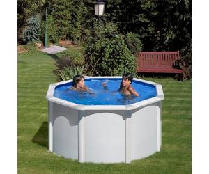 Piscine hors sol Start Diam 2.40m H 1.20m filtre sable