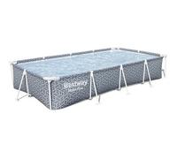 BESTWAY Steel Pro Piscine hors sol rectangulaire, 366 x 201 x 66 cm 561FT
