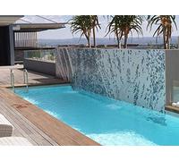 PISCINE Lame d'eau Cascade en acrylique Largeur 120cm 1m 20 / Grande Largeur - Chute d'eau
