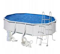 Piscine ovale acier Gré Bora Bora - 5 x 3 x 1,20 m
