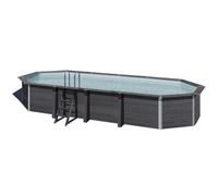 Piscine ovale composite Gré Avantgarde - 8,04 x 3,86 x 1,24 m