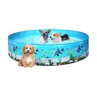 Piscine pliable pour - non gonflable pour fête d' | Piscine familiale pour jardin, cour, terrasse et pelouse, en été pour animaux de compagnie, enfants et adultes
