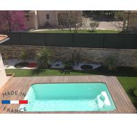 Piscine polyester La plagne de 5.00X2.60X1.50M + Filtration Coffre PVC