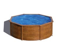 Piscine Gre acier ronde Pacific - Ø 370 x H 122 cm (Filtre à sable)