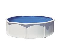Piscine ronde acier Gré Fidji - 4,80 x 1,22 m